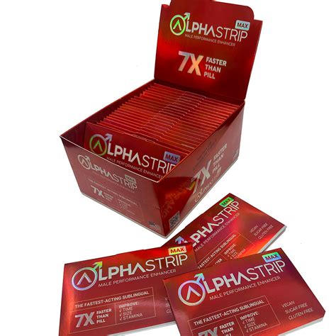 AlphaStrip MAX Male Performance Enhancer